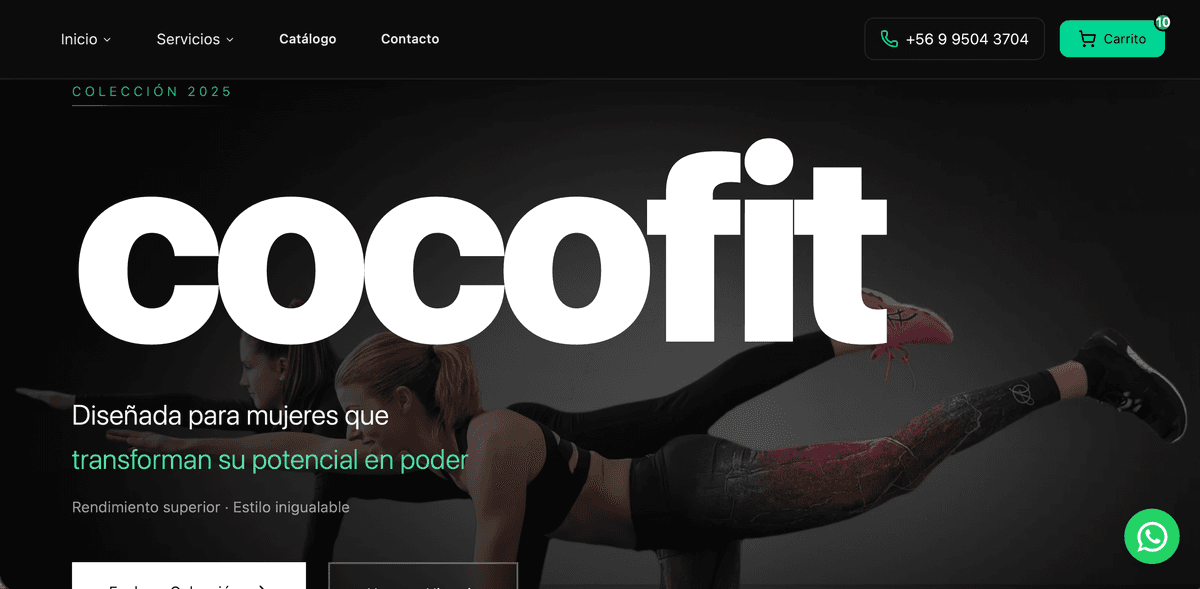 Coco Fit - E-commerce