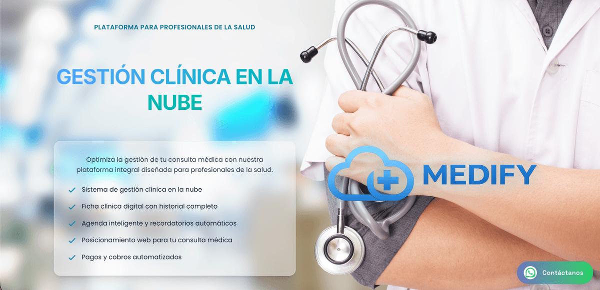 Medify Clinic - Plataforma Clínica Digital
